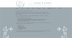 Desktop Screenshot of corpsacoeur.ch